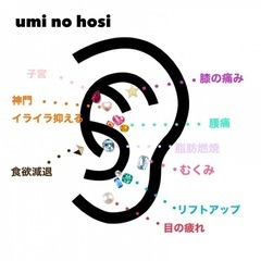 耳ツボジュエリー 耳つぼジュエリー ハンドメイド 耳つぼアクセサリー 耳ツボアクセサリー 耳つぼ シールピアスの画像