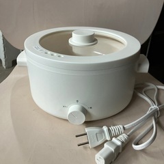 olayks 電気ポット 電気鍋 2L大容量 温度調整機能 丸洗い可
