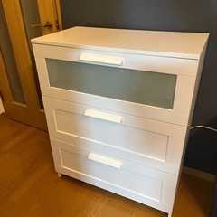 IKEA チェスト3段　ブリムネス定価14990円