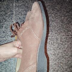 LANCEL ブラウン シューズ 23.5の画像