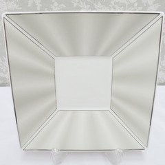 NIKKO (ニッコー) 食器 ファインボーンチャイナ スクエアトレー プレート 皿 22.5cm  箱有 【キモノオフ野々市若松店】の画像