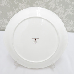 NIKKO (ニッコー) 食器 ファインボーンチャイナ blue prose 大皿 プレート 耳付き 28cm 花柄 【キモノオフ野々市若松店】の画像