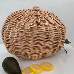 バスケット　かご【ヴィンテージ】（S)の画像