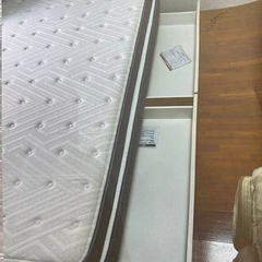 配達可【セミダブルベッド】クリーニング済み【管理番号12803】 の画像