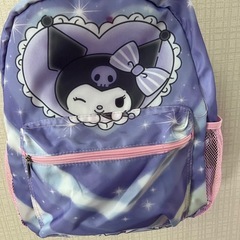 くろみちゃん　クロミちゃん　リックサック　サンリオ　クロミ　キャラクター　リック　バック　鞄　カバン　バックパック　大きめ　保育園リック　の画像