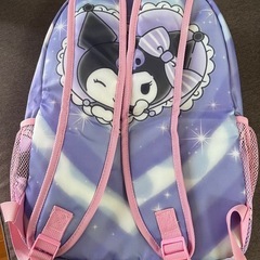 くろみちゃん　クロミちゃん　リックサック　サンリオ　クロミ　キャラクター　リック　バック　鞄　カバン　バックパック　大きめ　保育園リック　の画像
