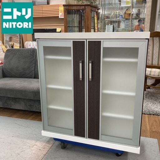 S387 ⭐ NITORI ニトリ バーカウンター フーガ 幅80.5cm USED 綺麗