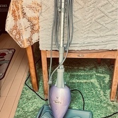 スチームモップと突っ張り棒