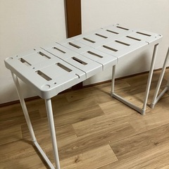 【2台セット】クローゼット 押入れ収納 整理棚