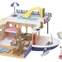 シルバニア 大きな海のクルーズボートの画像