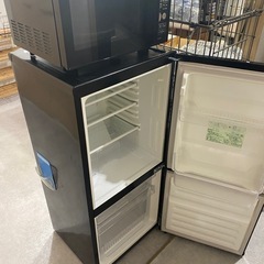 冷蔵庫、電子レンジ、ガステーブルの一人暮らしセット