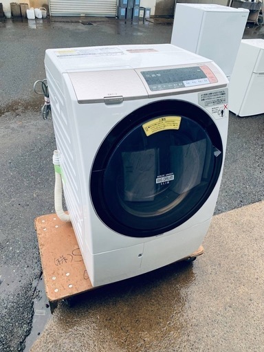 ①✅日立ドラム式電気洗濯乾燥機✅ ✅BD-SV110BL✅送料設置無料 日立 ドラム式電気洗濯乾燥機 BD-SV110BL