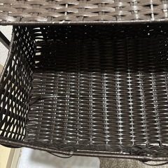 籐　チェスト　3段　昭和レトロ　アジアンテイスト　希少　引き出し　収納の画像