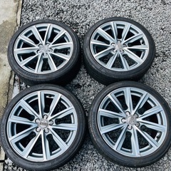 道内送料無料❗️アウディA1純正17インチアルミ☆バリ山215/40/17ポテンザ アウディA1 8X 希少純正17インチアルミホイール☆バリ山215/40