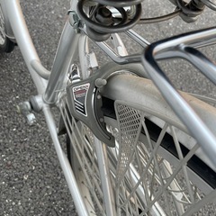 ブリヂストン製ママチャリ 26インチ自転車 カゴ/鍵/ライト付