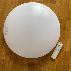 IWASAKI 円形ホワイトシーリングライト LED リモコンつき
