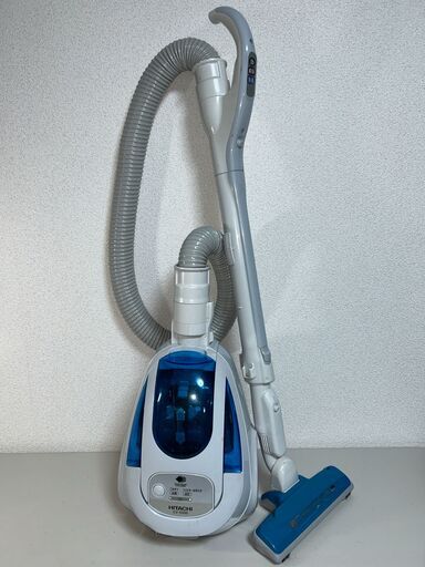 日立 掃除機 サイクロン CV-5500 2017年製 キャニスター 動作