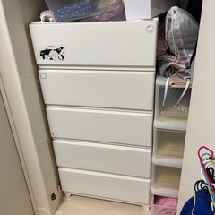 プラスチック　棚　洋服ケース