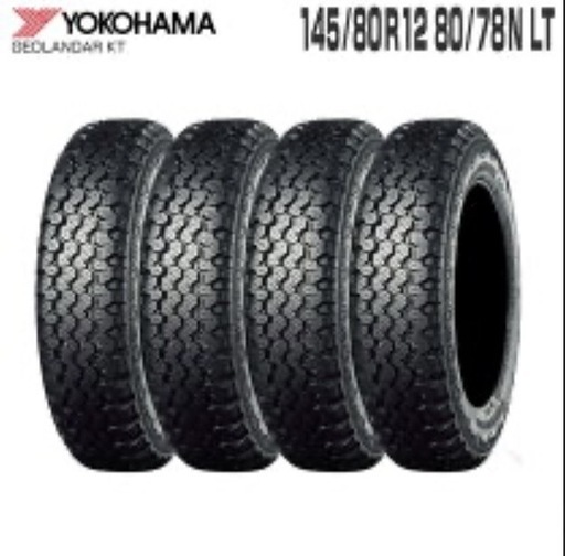 4本セット 145/80R12 80/78N 