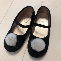 18㎝　アプレレクール　パンプス　バレーシューズ