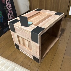 木箱　アメリカン　収納　ボックス　インテリアの画像