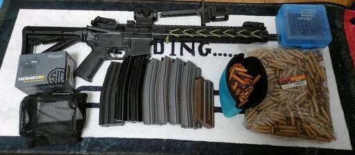 TOP JAPAN　M4 ライブカート式電動ガン