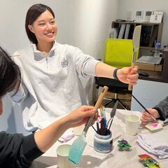 90分でできる！メディウム絵の具で楽しむ簡単・立体アート教室🎨の画像