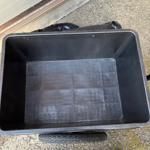 容量 68L サイクルトレーラー 耐加重80kg 内寸57×40×30cm (工賃含む