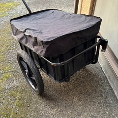容量 68L サイクルトレーラー耐加重80kg 内寸57×40×30cm (工賃