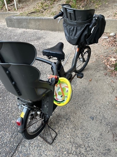 ビッケ　電動自転車3人乗りチャイルドシート　12.3h