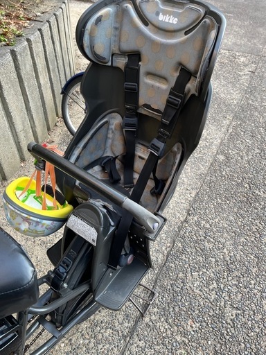 ビッケ　電動自転車3人乗りチャイルドシート　12.3h