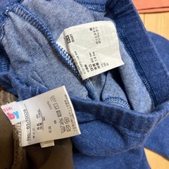美品★ミッキー/UNIQLOなど90cm3枚セットの画像