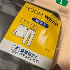メンズ  フリースルームウェアLサイズの画像