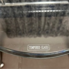 ガラス天板　ローテーブル
  の画像