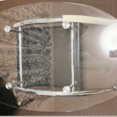 ガラス天板　ローテーブル
  の画像