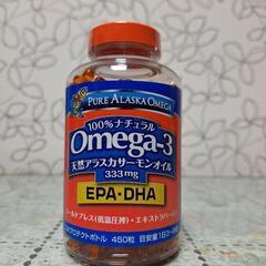 天然アラスカサーモンオイル Omega-3 450粒×2本セット
