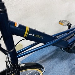 ヤマハ パス シティX 12.3Ah 電動自転車【中古】【B2A29665】