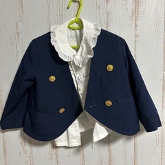 長瀬台幼稚園　白鳥幼稚園　矢作幼稚園　矢作学園　制服　女の子　110サイズの画像