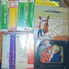 レコード９枚の画像
