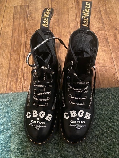 Dr.Martens 8ホールブーツ CBGBコラボ