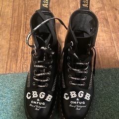 Dr.Martens 8ホールブーツ CBGBコラボ