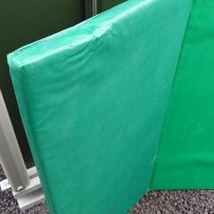 IKEA　PLUFSIG プレイマット　グリーン　廃盤品の画像