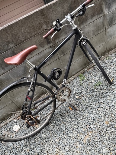 クロスバイク　黒