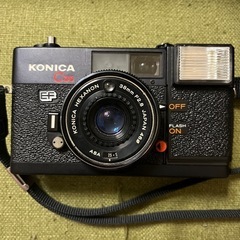 Konica コニカ　C35 EF フィルムカメラ　ヘキサノン　...
