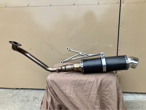 アドレスv125 車外マフラー