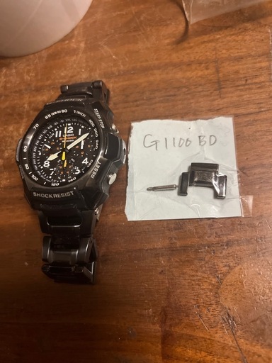 腕時計　CASIO G-SHOCK カシオ　フライトタイマー　ナビタイマー　G1100BD　