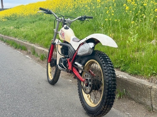 YAMAHA TY250 38V 実働希少モトクロス (ボンサイ) 新古河のヤマハの