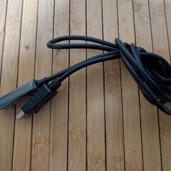 DP - HDMI 変換ケーブル 4K＠30Hz 単方向伝送 金メッキコネクター DPポートが搭載されたノートPC、デスクトップPCをサポートし、テレビ、モニターなどのデバイスに出力可能です 1.8m ブラック 中古3本の画像