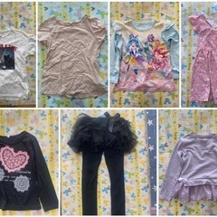 お話中【0円】110〜130女児服セット