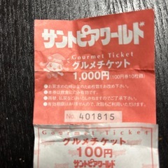 サントピアワールドグルメチケット